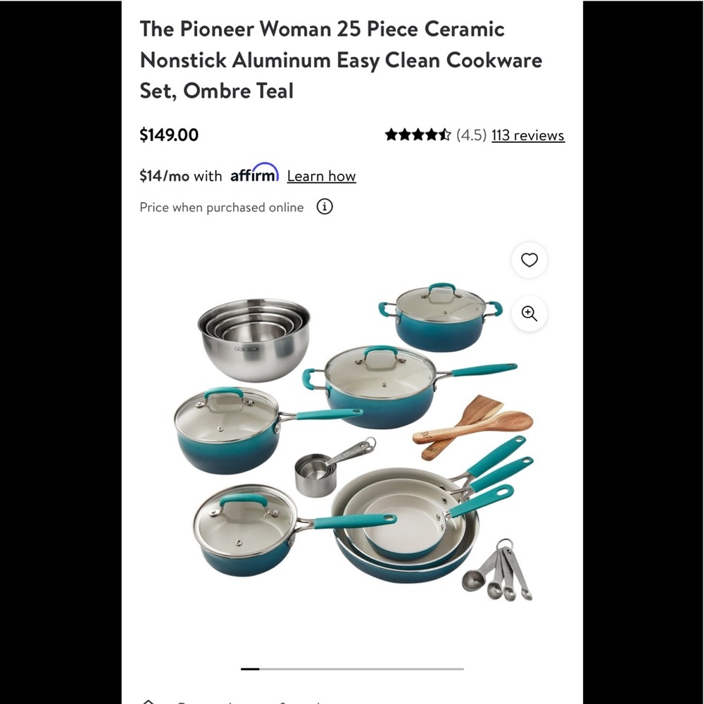 Pioneer Woman cookware